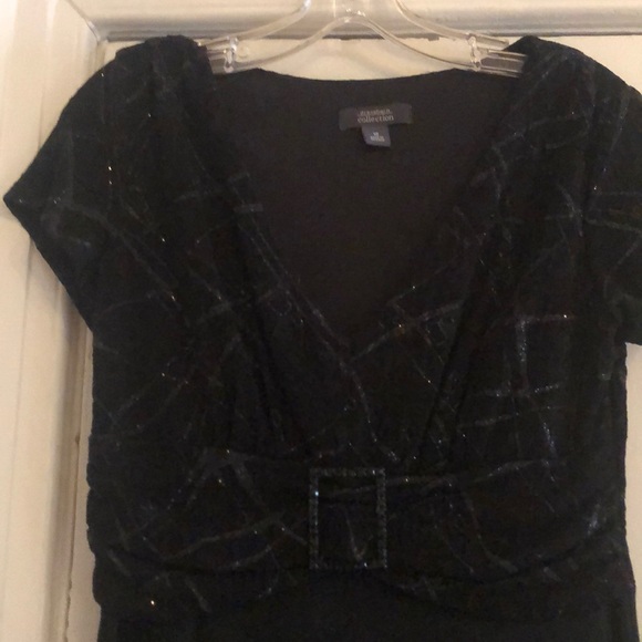 Mid length sparkling top dress, size 10 - Picture 2 of 4